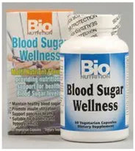 Bio Nutrition, Blood Sugar Wellness, 1 Each, 60 Vcap