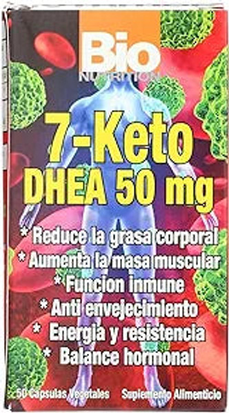 Bio Nutrition, 7 Keto Dhea 50 Mg, 1 Each, 50 Vcap