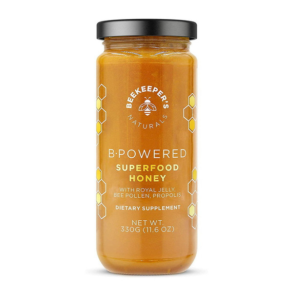 Beekeeper S Naturals, B. Powered Superfood Honey, 1 Each, 11.6 Oz