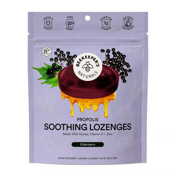 Beekeeper S Naturals, B. Soothed Elderberry, 1 Each, 1.76 Oz
