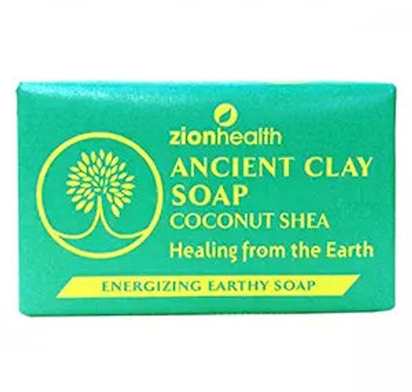 Zion Health, Ancient Clay Natural Soap Coconut Shea, 1 Each, 6 Oz