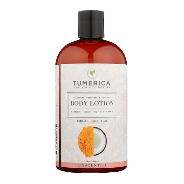 Tumerica, Body Lotion Unscented, 1 Each, 15 Oz