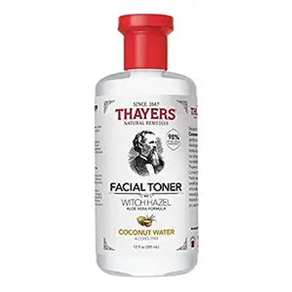 Thayers, Witch Hazel Alcohol Free Coconut Water Toner, 1 Each, 12 Fl Oz