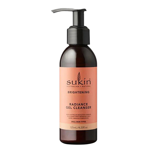 Sukin, Radiance Gel Cleanser Brightening, 1 Each, 4.23 Oz