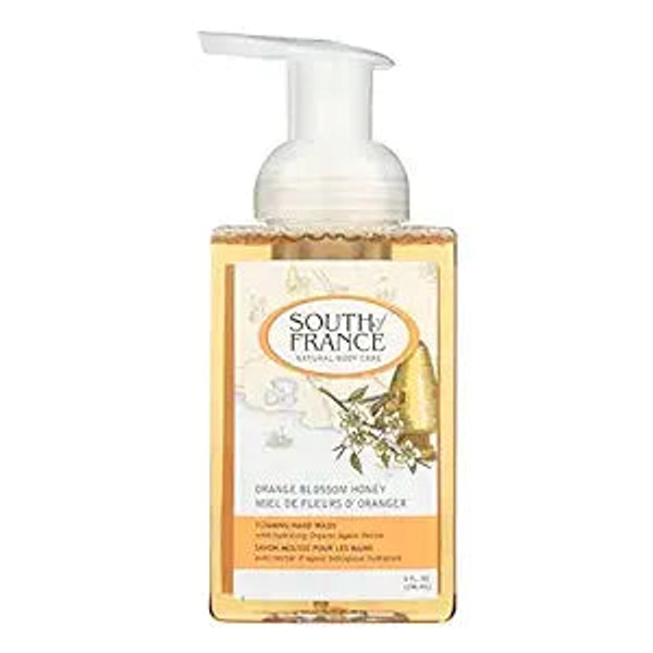South Of France, Hand Soap Foaming Orange Blossom Honey, 1 Each, 8 Oz