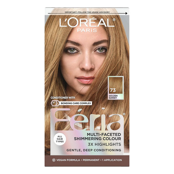 L'Oreal Paris Feria Multi-Faceted Shimmering Permanent Hair Color, 1 Ct