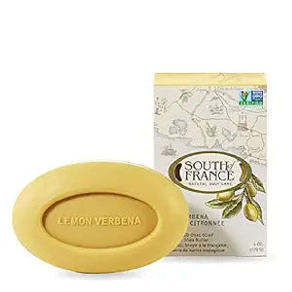 South Of France, Bar Soap Lemon Verbena Full Size, 1 Each, 6 Oz
