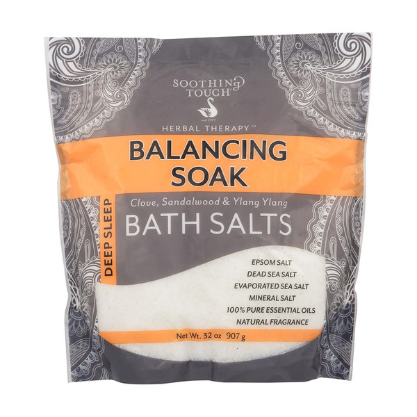 Soothing Touch, Bath Salts Balancing Soak, 1 Each, 32 Oz