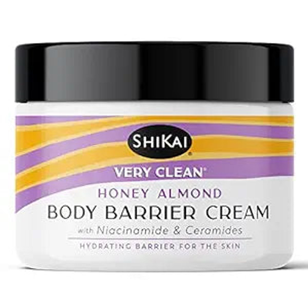 Shikai, Body Barrier Cream Honey Almond, 1 Each, 4.5 Oz