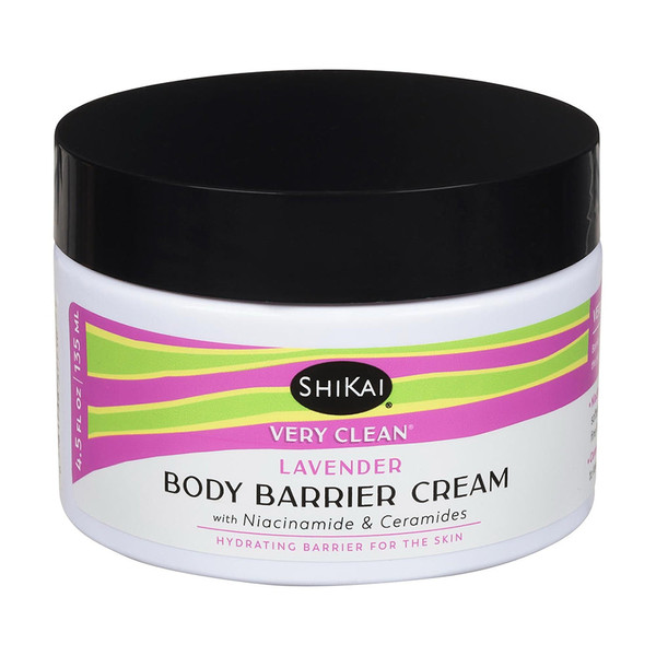 Shikai Very Clean Moisturizing Body Barrier Cream Lavender, 4.5 Oz