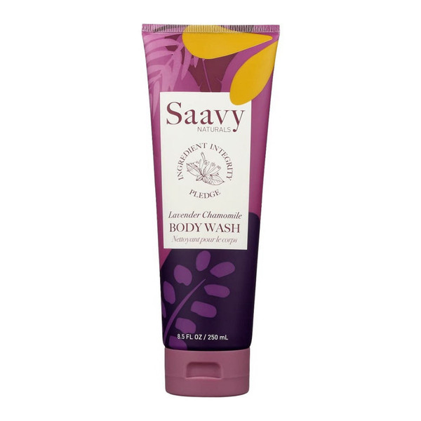 Saavy Naturals, Lavender Chamomile Body Wash, 1 Each, 8.5 Oz