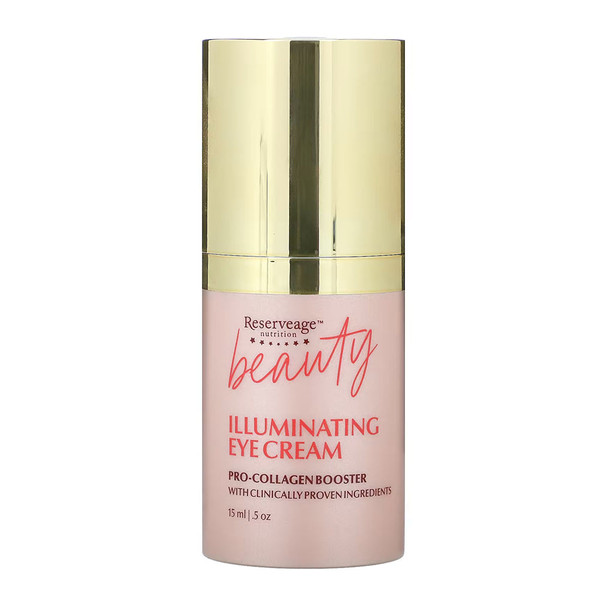 Reserveage Nutrition, Beauty Illuminating Eye Cream, 0.5 Oz (15 Ml)