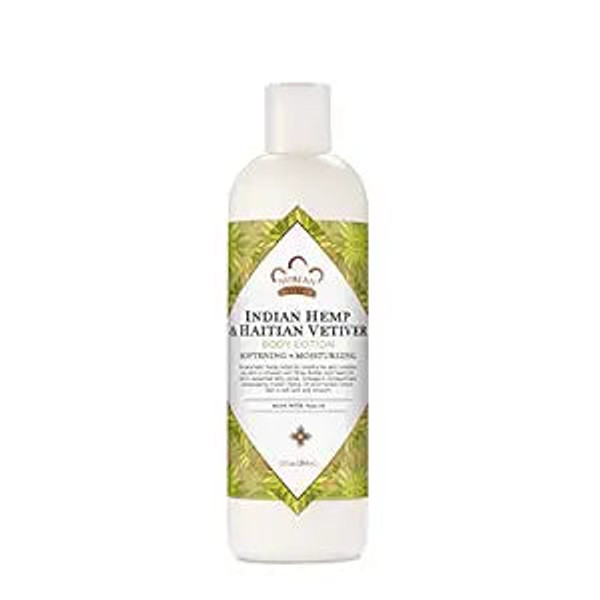 Nubian Heritage, Indian Hemp And Haitian Vetiver Body Lotion Bottle, 1 Each, 13 Fl Oz