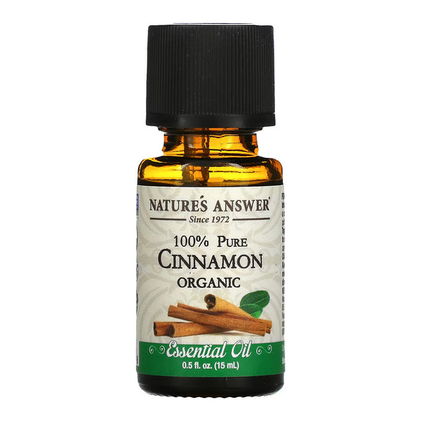 Nature'S Answer, Organic Essential Oil Cinnamon, 1 Each, .5 Fl Oz