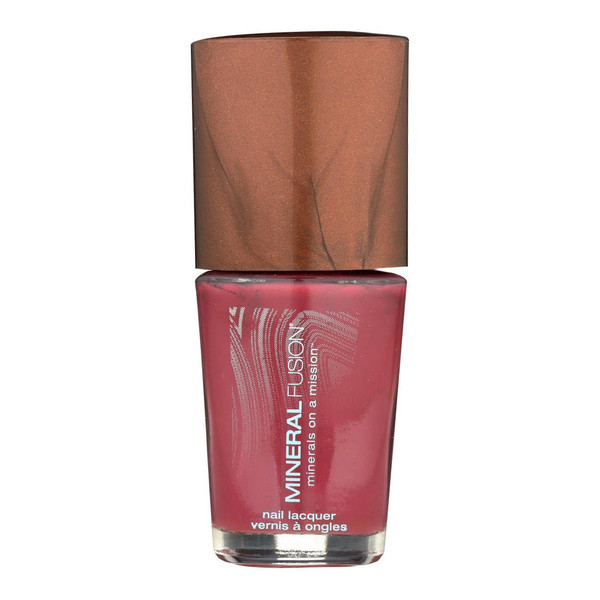 Mineral Fusion Nail Polish - Rose Quartz - 0.33 Oz