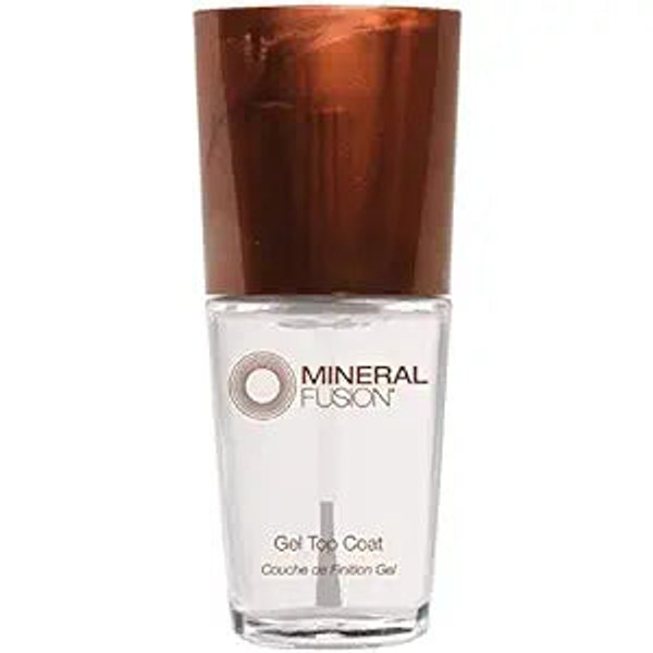 Mineral Fusion, Nail Polish Gel Top Coat Clear, 1 Each, 0.33 Oz