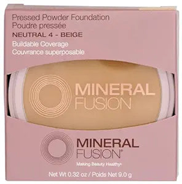 Mineral Fusion, Pressed Base Neutral 4, 1 Each, 0.32 Oz