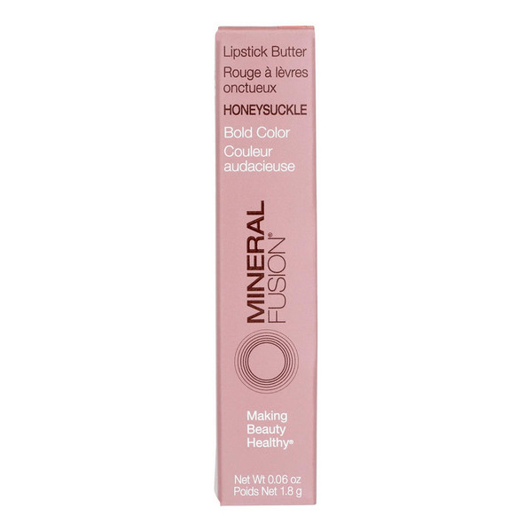 Mineral Fusion, Lipstick Butter Honeysuckle, 1 Each, 0.06 Oz