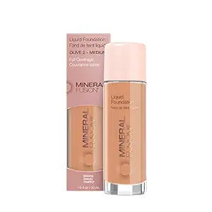 Mineral Fusion, Liquid Foundation Olive 2, 1 Each, 1 Oz