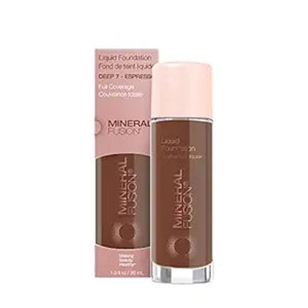 Mineral Fusion, Liquid Foundation Deep 7, 1 Each, 1 Oz