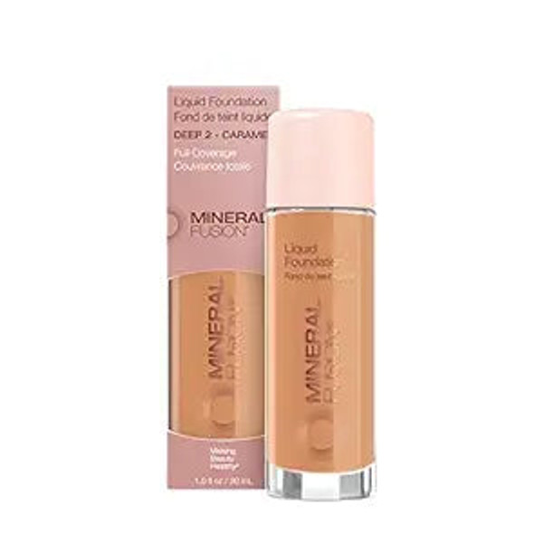 Mineral Fusion, Liquid Foundation Deep 2, 1 Each, 1 Oz