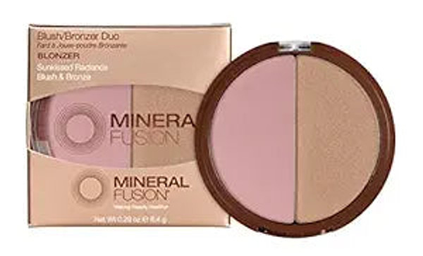Mineral Fusion, Blush/Bronzer Duo In Blonzer, 1 Each, 0.29 Oz