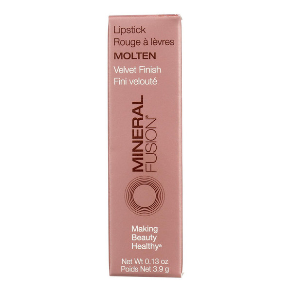 Mineral Fusion, Lipstick Molten, 1 Each, 0.137 Oz