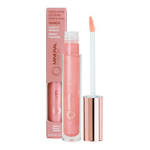 Mineral Fusion, Hydro Shine Lip Gloss Venice, 1 Each, 0.15 Oz