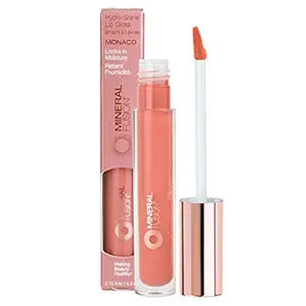 Mineral Fusion, Hydro Shine Lip Gloss Monaco, 1 Each, 0.15 Oz
