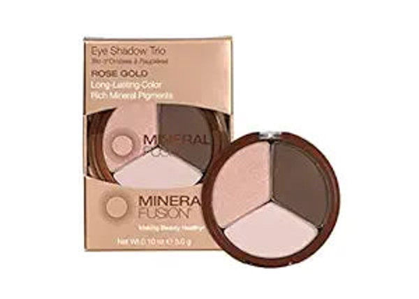 Mineral Fusion, Eye Shadow Trio Rose Gold, 1 Each, 0.1 Oz