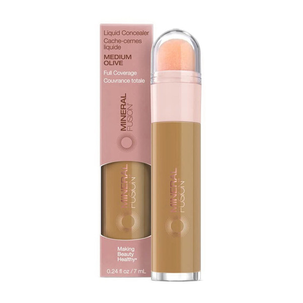 Mineral Fusion, Concealer Liquid Medium Olive, 1 Each, .24 Fl Oz