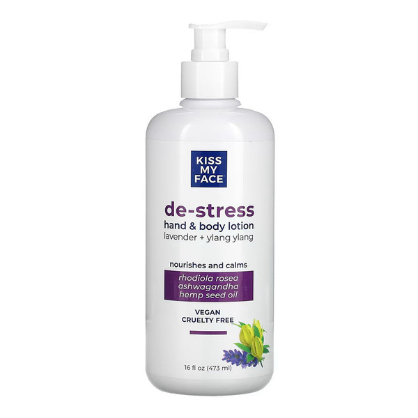 Kiss My Face, Lavender Ylang Ylang Body Lotion, 1 Each, 16 Oz