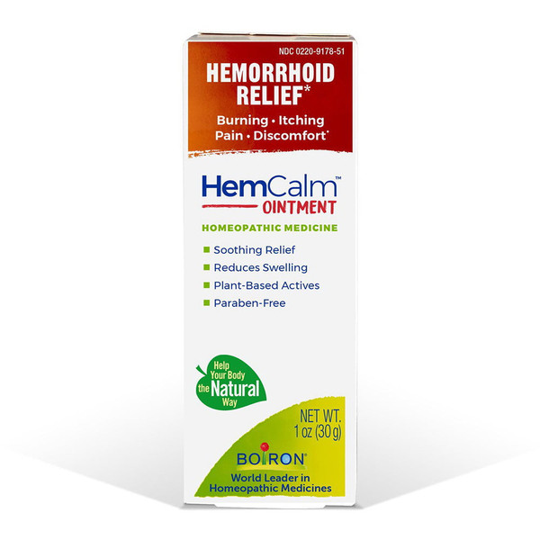 Hemcalm, Hemorrhoid Relief Ointment, 1 Each, 1 Oz