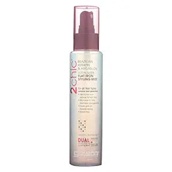 Giovanni, 2Chic Flat Iron Styling Mist With Brazilian Keratin And Argan Oil, 1 Each, 4 Oz
