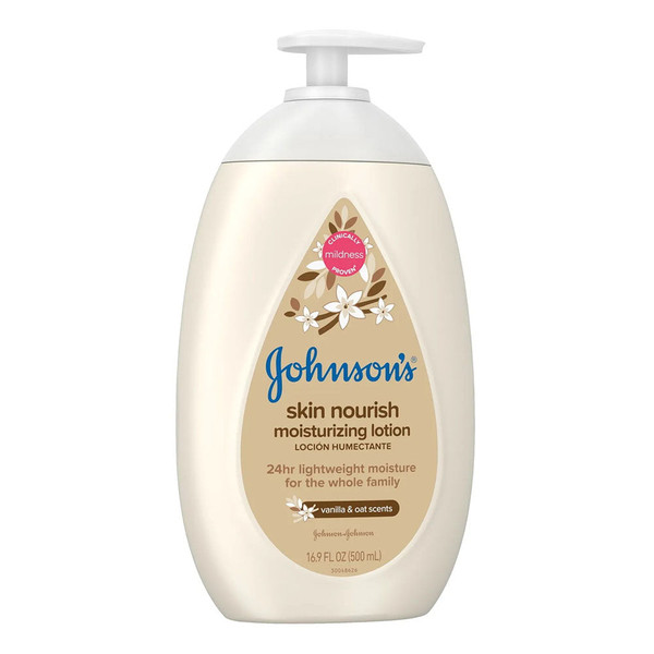 Johnson'S Baby Skin Nourish Moisturizing Baby Lotion ,16.9 Fl Oz
