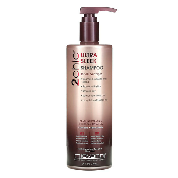 Giovanni, Shampoo 2Chic Keratin And Argan, 1 Each, 24 Oz