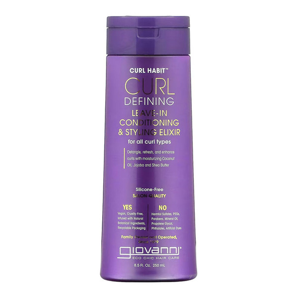 Giovanni, Conditioner Lavender In Curl Defn, 1 Each, 8.5 Oz