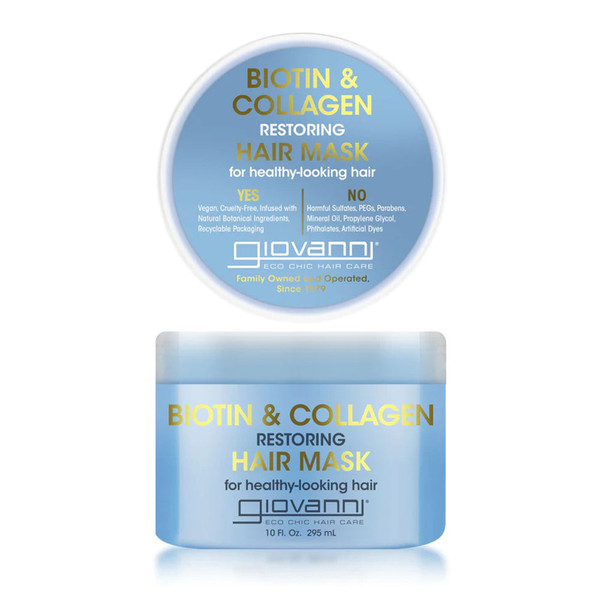 Giovanni Biotin & Collagen Hair Mask 10 Oz