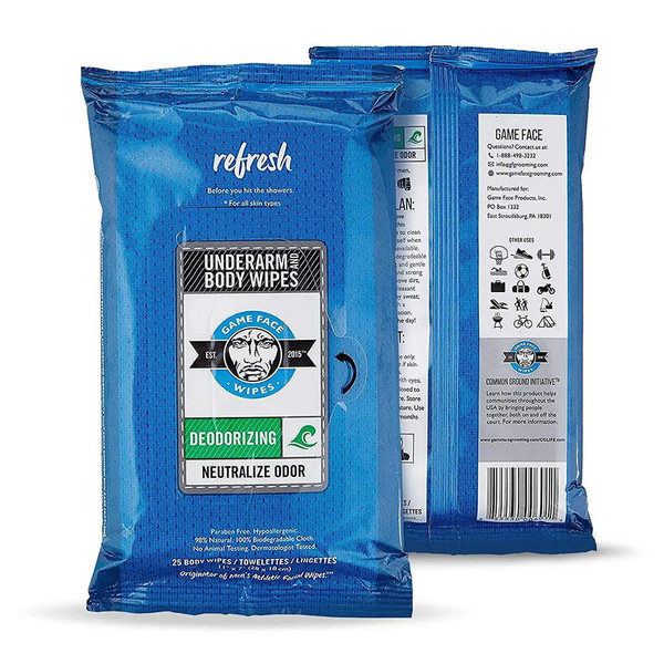 Deod Underarm & Body Wipes