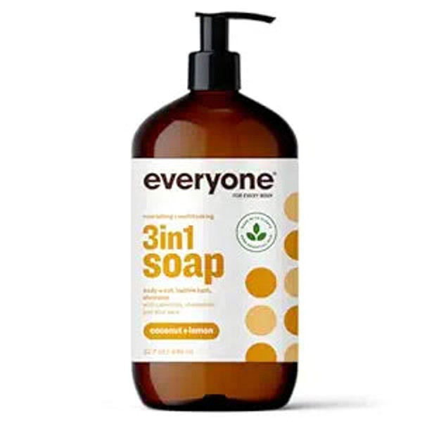 Everyone, Liquid Soap Coconut And Lemon, 1 Each, 32 Oz