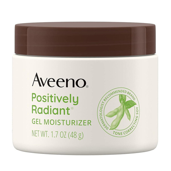Aveeno Positively Radiant Daily Gel Facial Moisturizer , 1.7 Fl Oz