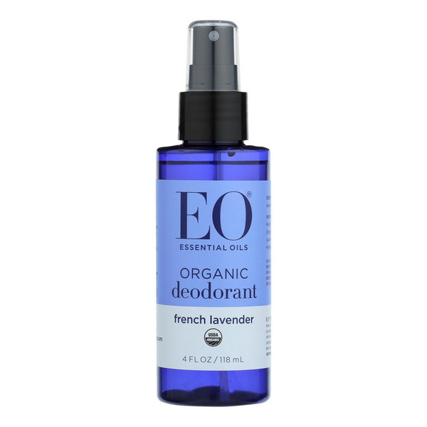 Eo Products, Organic Deodorant Spray Lavender, 1 Each, 4 Oz