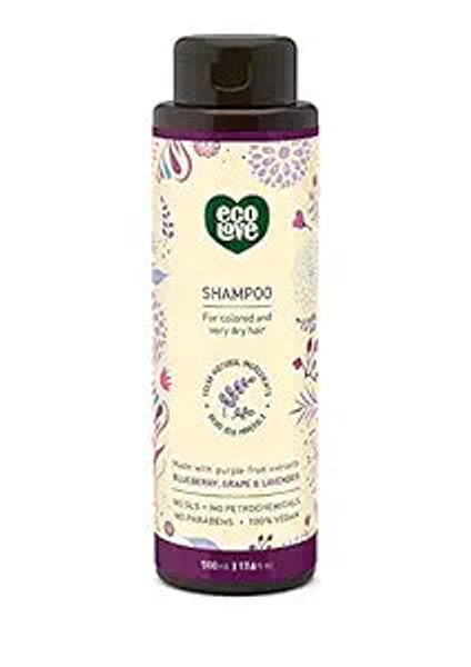 Ecolove, Shampoo Green Vegetables Family Shampoo For All Hair Types, 1 Each, 17.6 Fl Oz