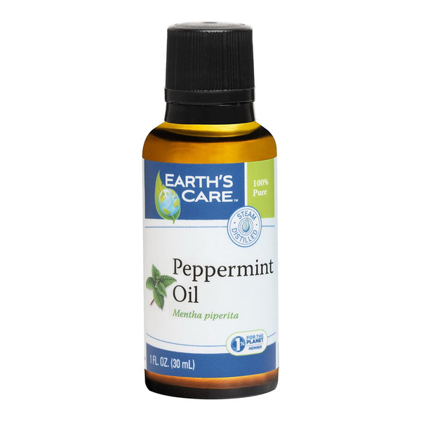 Earth'S Care, Essential Oil 100& Peppermint, 1 Each, 1 Fl Oz