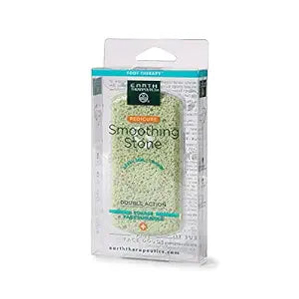 Earth Therapeutics, Pedicure Double Action Coarse Smoothing Stone, 1 Each, 1 Ct