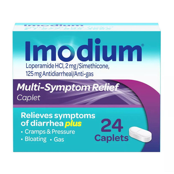 Imodium Multi-Symptom Relief Caplets , 24 Ct