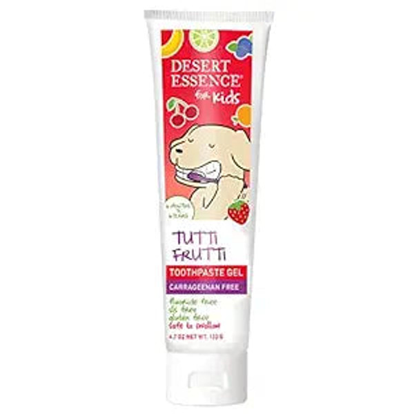 Desert Essence, Toothpaste Kids Tutti Frutti, 1 Each, 4.7 Oz