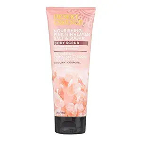 Desert Essence, Body Scrub Nourishing Pink Himalayan Salt & Sugar, 1 Each, 6.7 Fl Oz