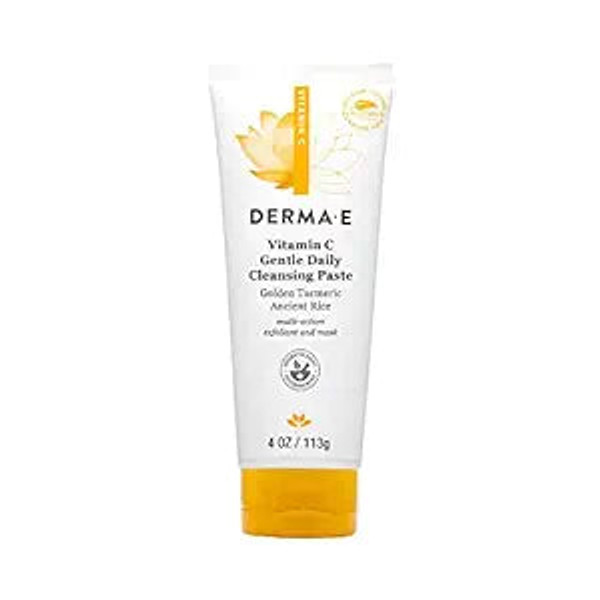 Derma E, Vitamin C Gentle Daily Cleansing Paste, 1 Each, 4 Oz