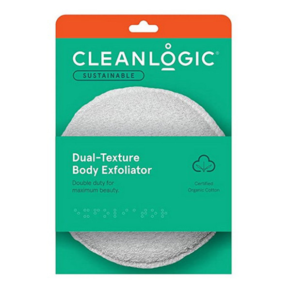 Cleanlogic, Dual Texture Body Exfoliator, 1 Each, 1 Ct
